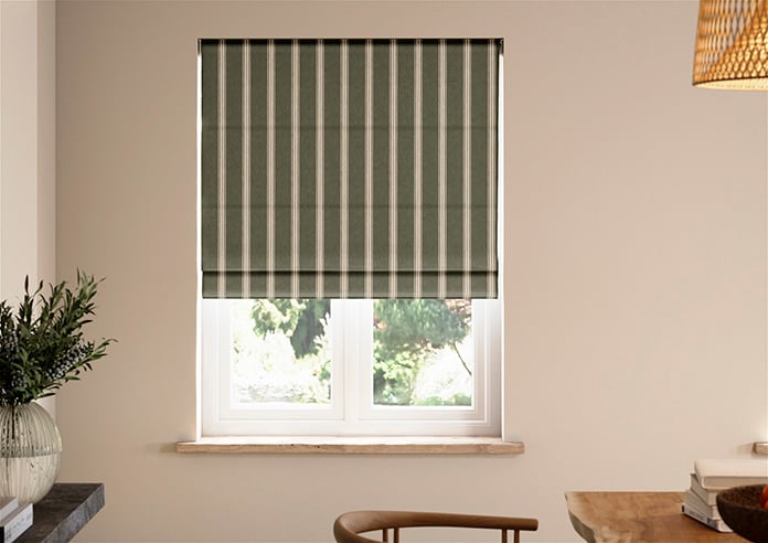 Bellagio Stripe, Sprucewood - Roman Blind - Image 3